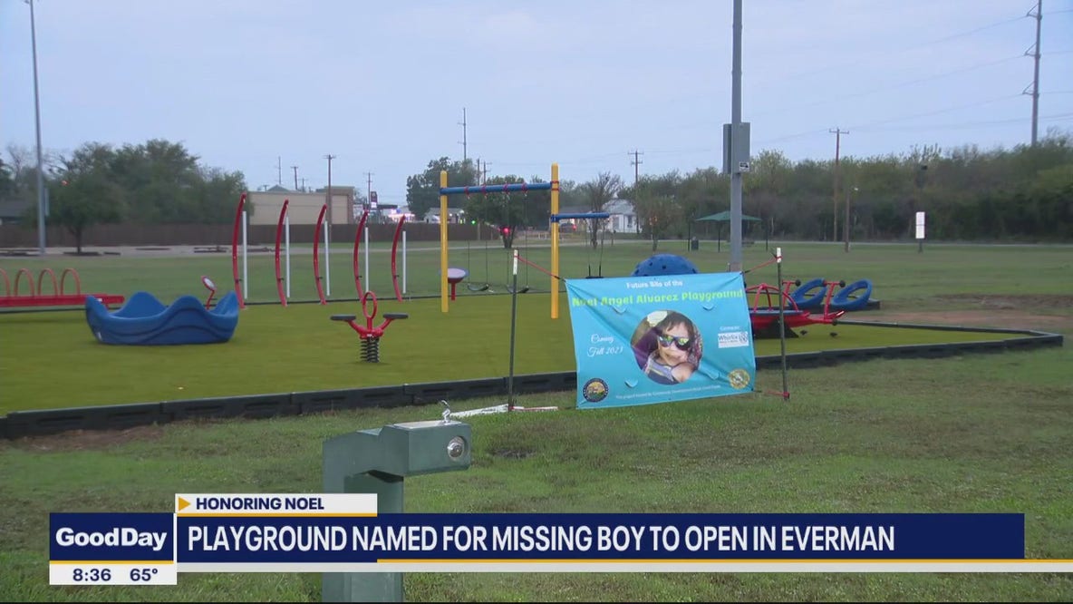 Playground named for missing boy opens in Everman